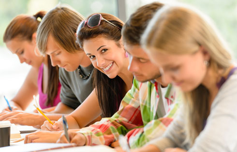 Happy Students