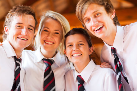 Happy School Kids